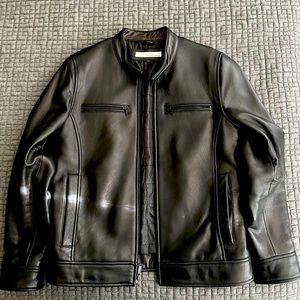Leather Moto Jacket